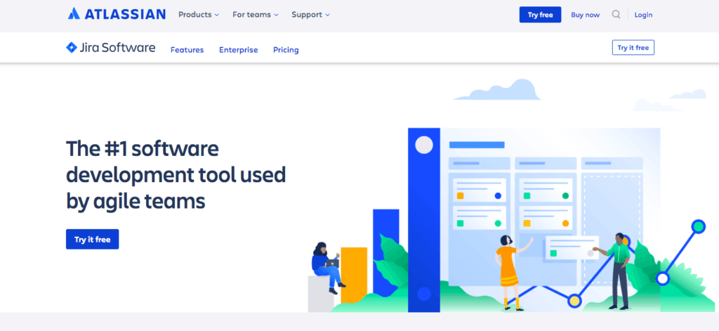 Jira - software planning and prioritization tool