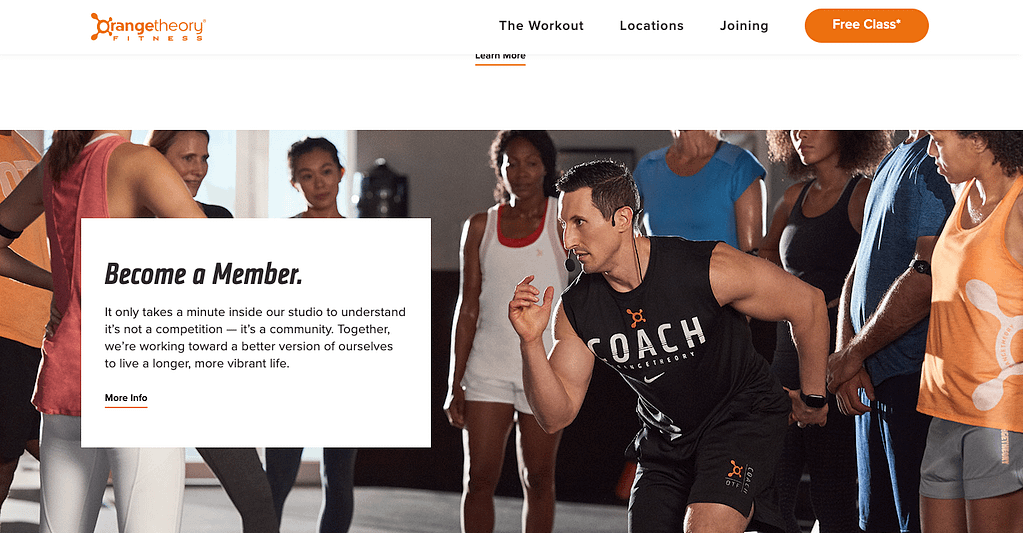 Orangetheory is a great example of how effective fitness branding should be done