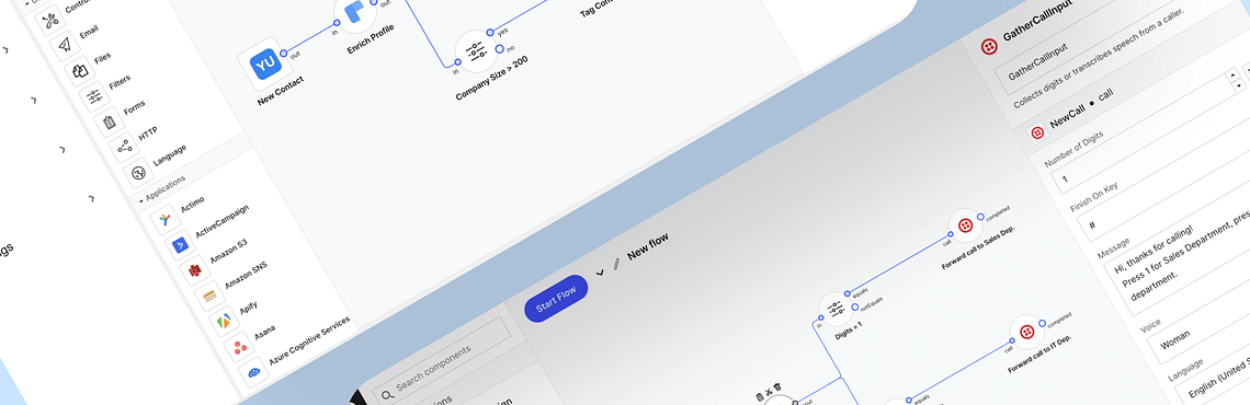 AppMixer JointJS-based workflow automation system case study
