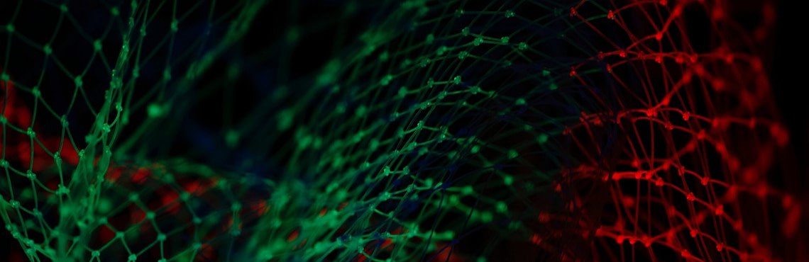 abstract illustration of a neural network