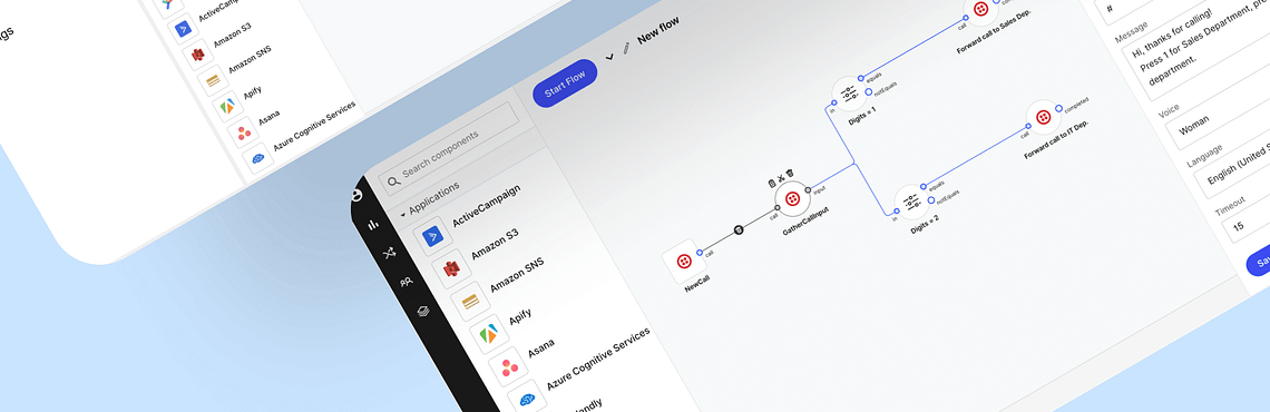 AppMixer JointJS-based workflow automation system case study