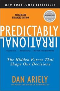 Best books on business development: Ariely D., Predictably irrational