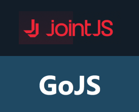 JointJS and GoJS logo