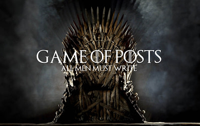 Game of posts. All men must write
