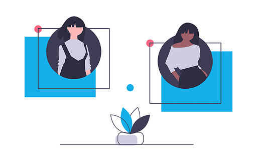 Work from home - illustration