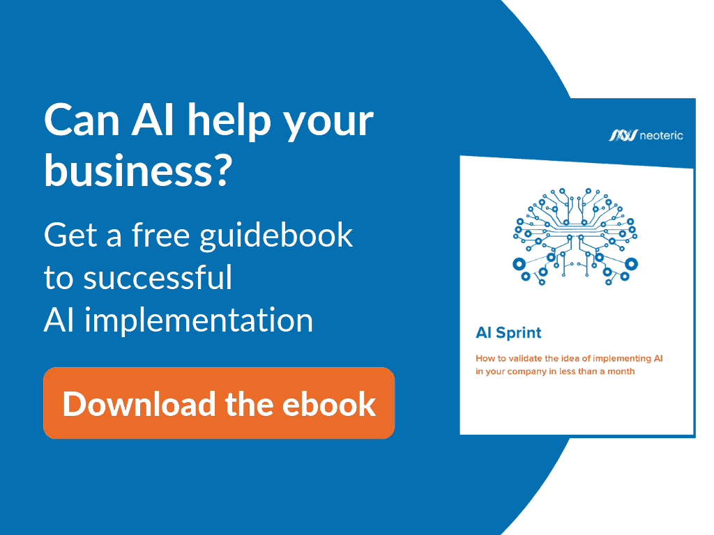 Can AI help your business? Get an ebook