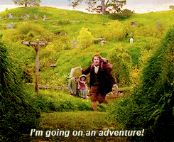 Hobbit adventure gif animation