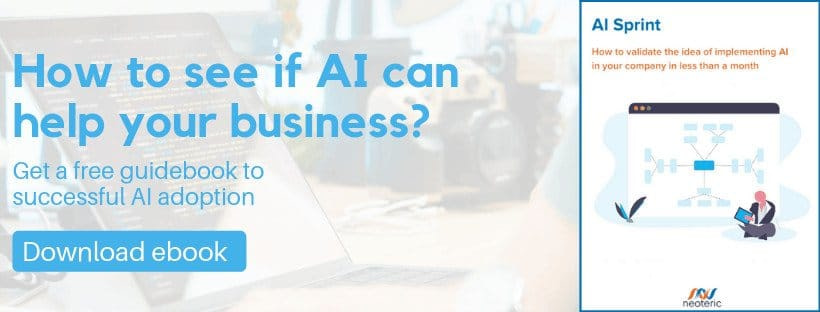 How to see if AI can help your business? Download ebook