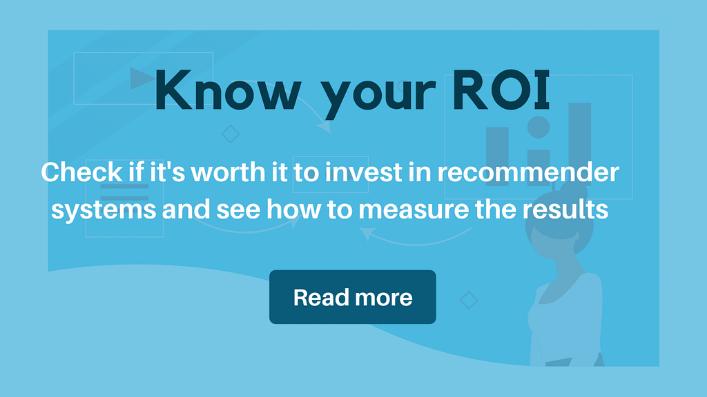 ROI of recommender systems