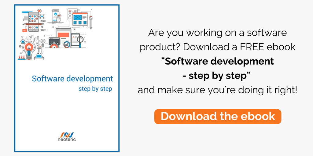 Software development - step by step