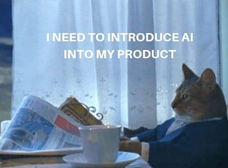 Artificial intelligence implementation meme